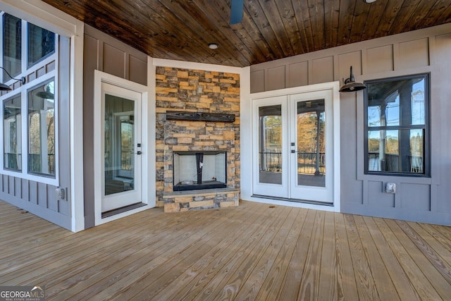 141G Lake Pines Rd, Jackson, GA 30233 - deck with french doors