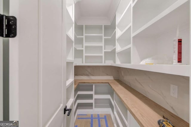 view of pantry