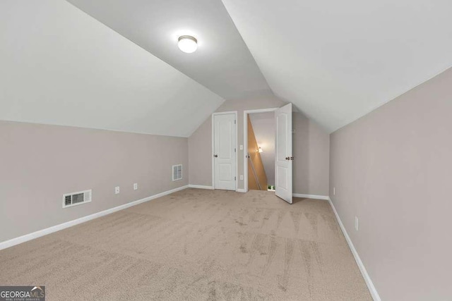 272 Blackberry Ln, Pendergrass, GA 30567 - bonus room with carpet flooring and vaulted ceiling