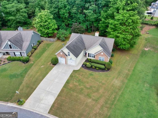 272 Blackberry Ln, Pendergrass, GA 30567 - aerial view of property and surrounding area