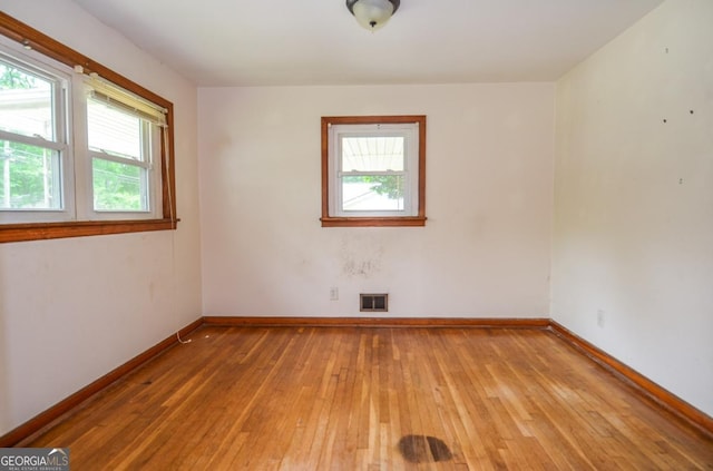 706 Jones Mill Rd, Cartersville, GA 30120 - empty room featuring light wood finished floors and baseboards