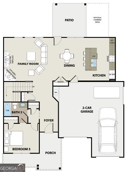 225 Sage St, Commerce, GA 30529 - floor plan / room layout