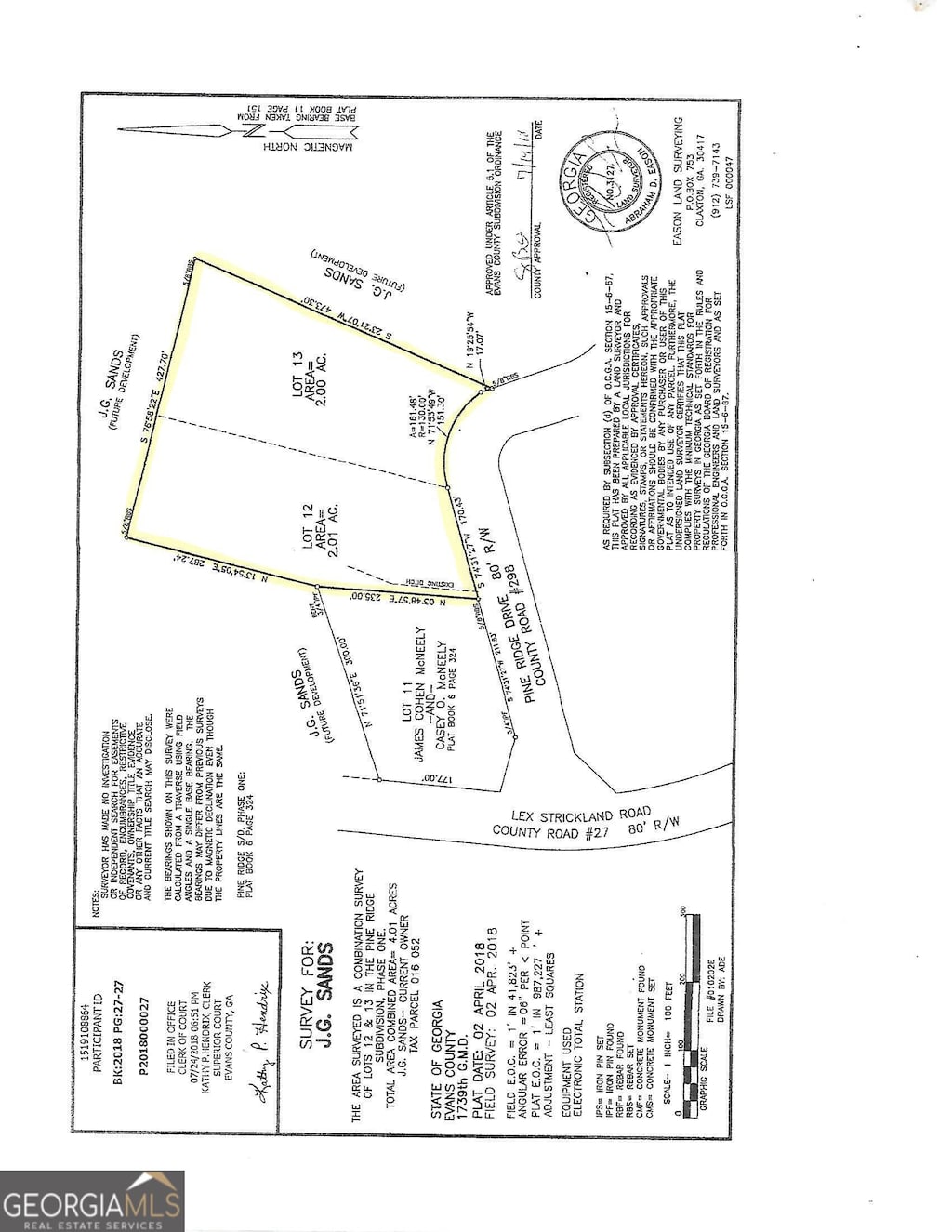 0 Pine Ridge Dr, Claxton, GA 30417