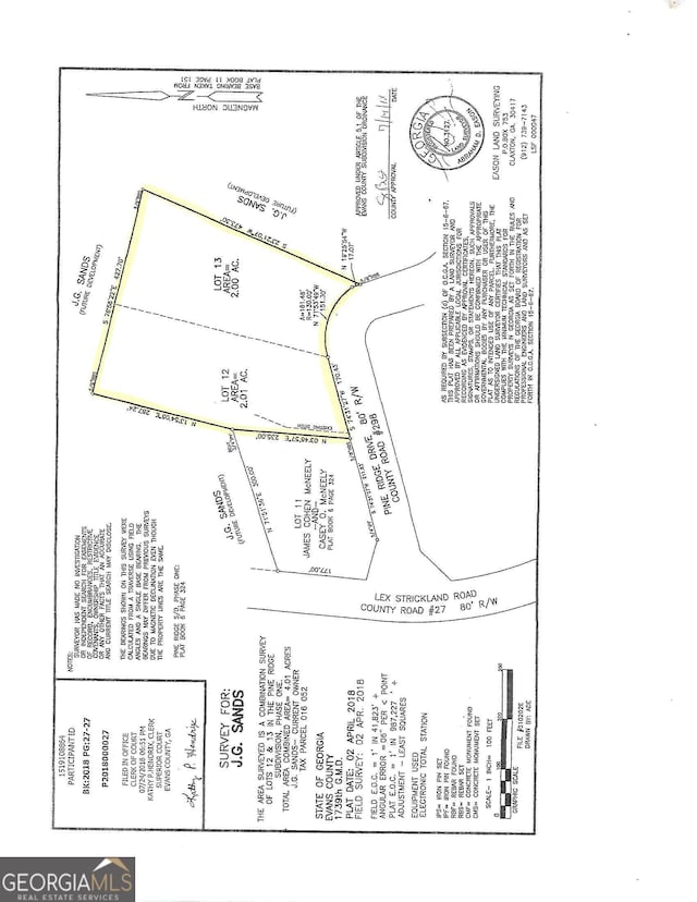 0 Pine Ridge Dr, Claxton, GA 30417