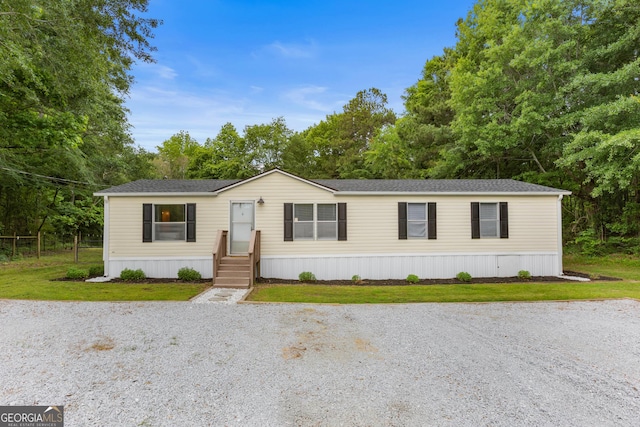 2021 Wyche Cir, Elberton, GA 30635 - manufactured / mobile home with view of scattered trees