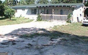 view of single story home