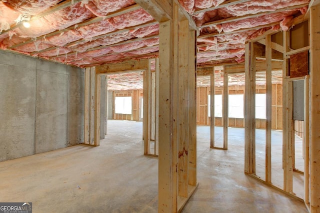 3066 Reserve Ct SW, Conyers, GA 30094 - miscellaneous room with concrete floors