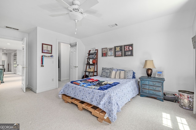 490 Water Wheel Ct, Cornelia, GA 30531 - carpeted bedroom with a ceiling fan and baseboards