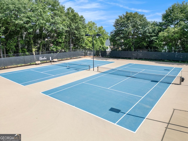 315 Hembree Grove Trce, Roswell, GA 30076 - view of tennis court featuring community basketball court