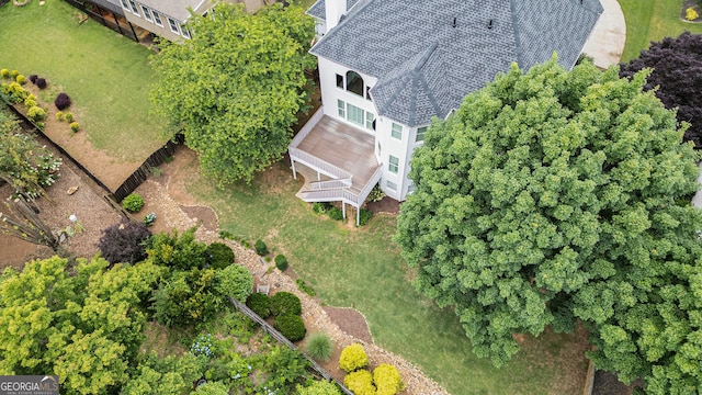 315 Hembree Grove Trce, Roswell, GA 30076 - aerial view of property and surrounding area