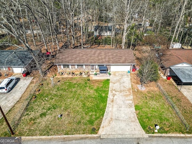 2954 Ann Marie Ln, Rex, GA 30273 - view from above of property