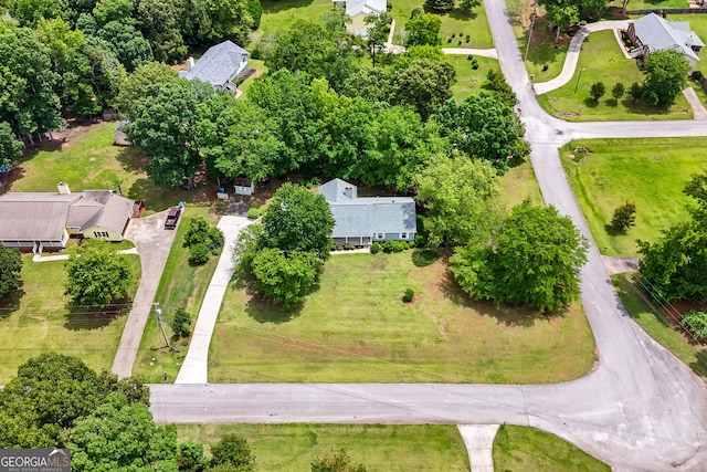 drone / aerial view