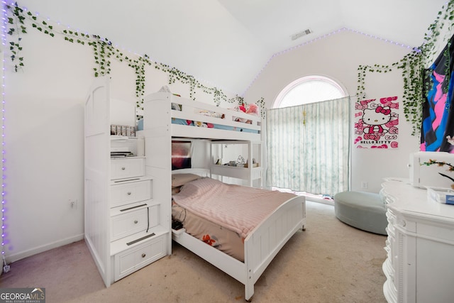 104 Bob White Run, Jackson, GA 30233 - bedroom featuring vaulted ceiling