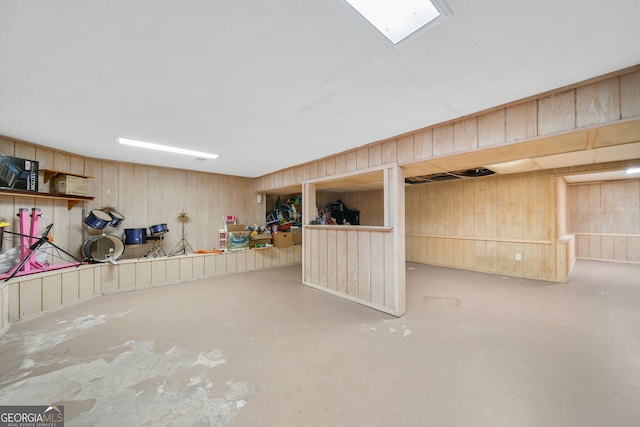 104 Bob White Run, Jackson, GA 30233 - finished below grade area featuring wooden walls