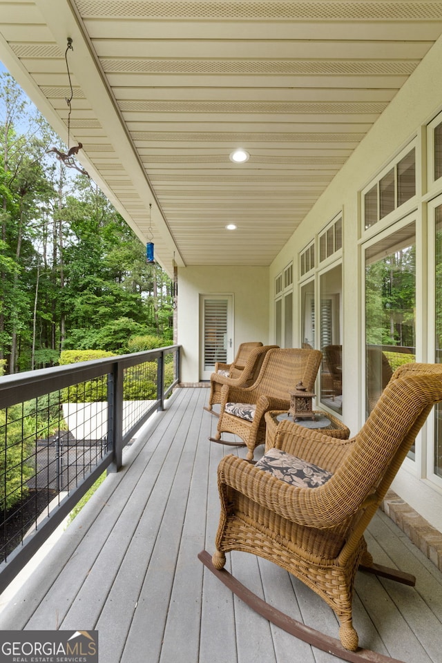 130 Allie Dr, Mcdonough, GA 30252 - view of wooden terrace
