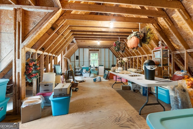 130 Allie Dr, Mcdonough, GA 30252 - view of unfinished attic