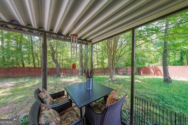 4872 Nature Trl, Austell, GA 30106 - view of sunroom
