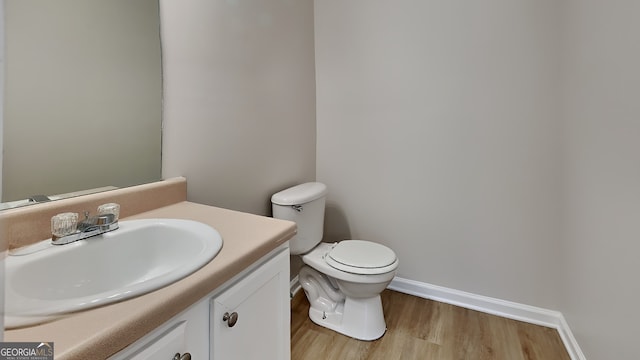 10961 Big Sky Dr, Hampton, GA 30228 - bathroom with vanity and wood finished floors