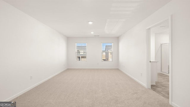 75 Poplar Blvd, Newnan, GA 30265 - empty room with light carpet and baseboards