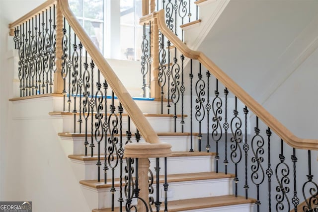 5010 Browns Ford Rd, Greensboro, GA 30642 - view of staircase