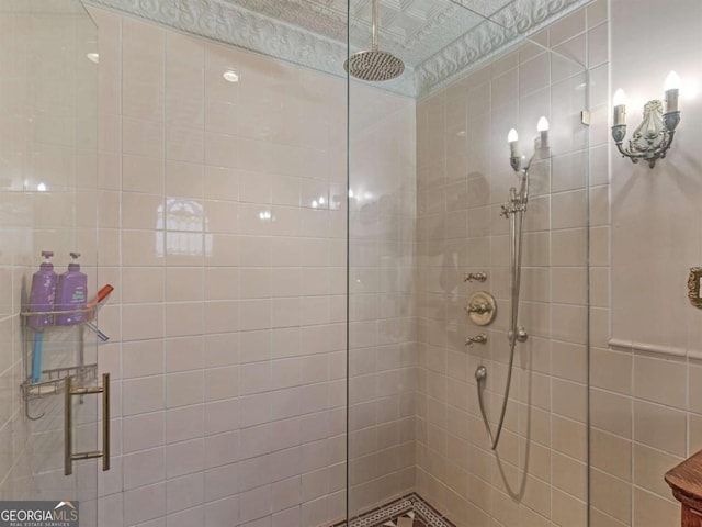 3021 Teamon Rd, Griffin, GA 30223 - bathroom with a tile shower