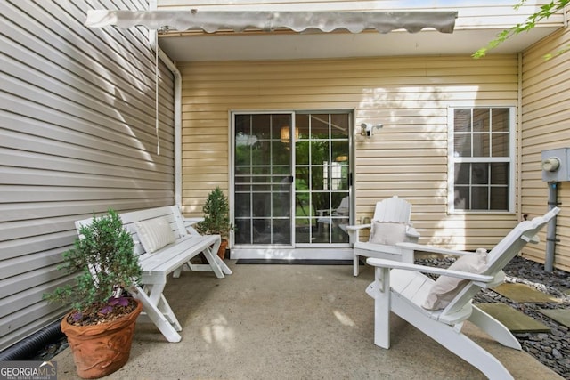 view of patio