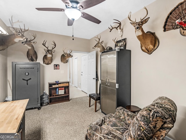 175 N Unity Grove Rd, Locust Grove, GA 30248 - living area featuring ceiling fan