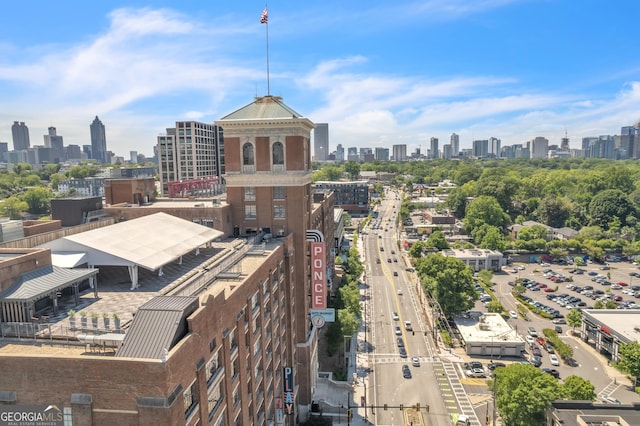542 Ralph Mcgill Blvd Unit 7, Atlanta, GA 30312 - drone / aerial view of a view of skyline and a major roadway
