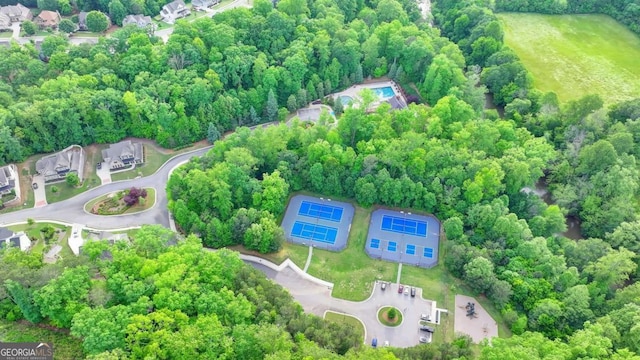aerial view