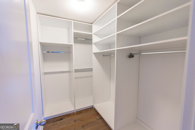 9872 Cameron Parc Cir, Johns Creek, GA 30022 - spacious closet with wood finished floors