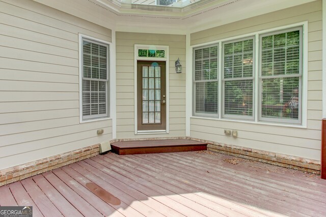 7520 Ledgewood Way, Suwanee, GA 30024 - view of wooden terrace