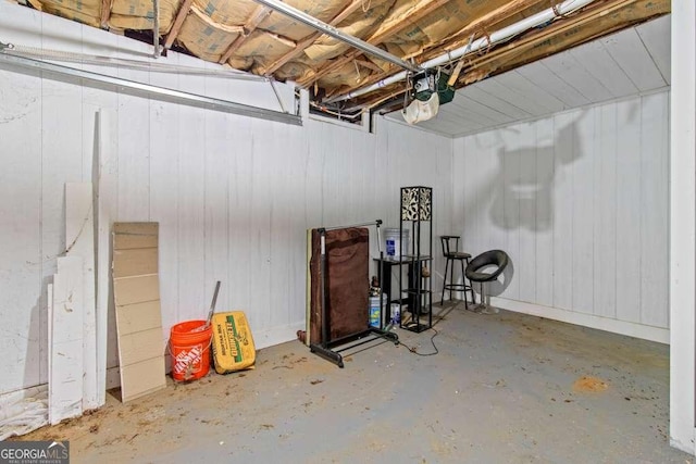 2025 Venetian Dr SW, Atlanta, GA 30311 - view of unfinished basement