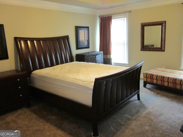1527 Princeton Ave, College Park, GA 30337 - carpeted bedroom featuring ornamental molding