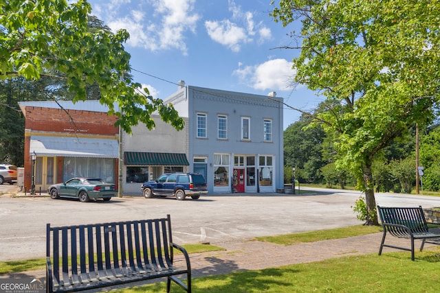 1 Public Sq, Bowman, GA 30624 - view of property with uncovered parking
