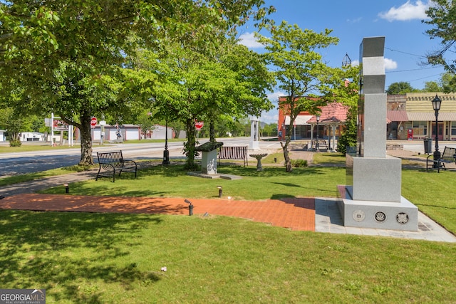 1 Public Sq, Bowman, GA 30624 - surrounding community featuring a lawn