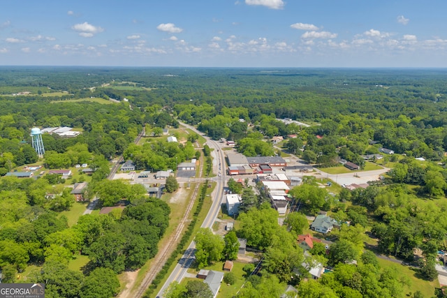 1 Public Sq, Bowman, GA 30624 - drone / aerial view of a forest