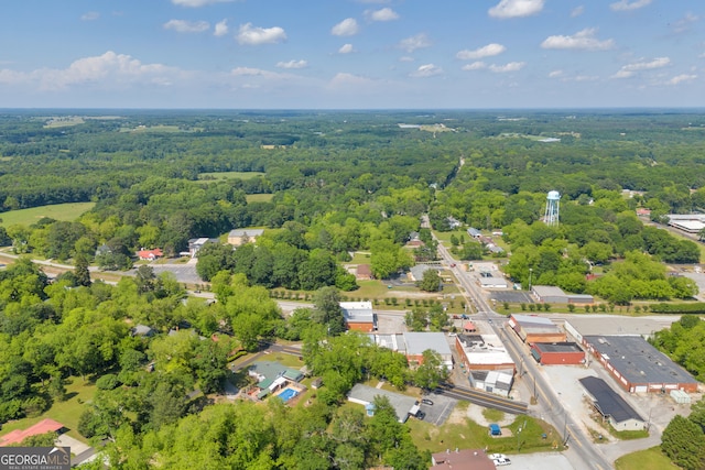 1 Public Sq, Bowman, GA 30624 - bird's eye view of a forest