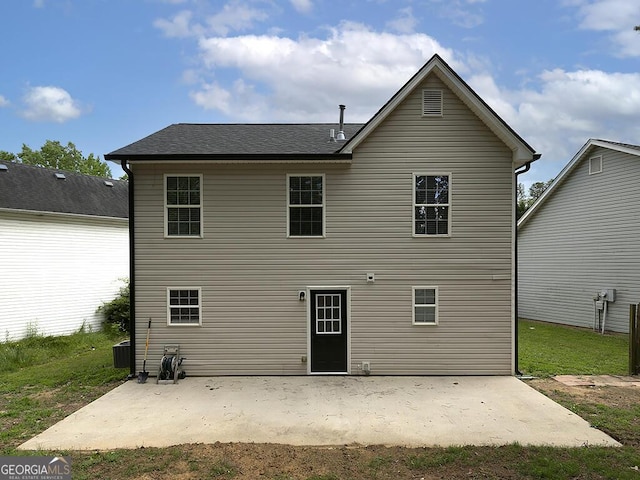 201 Twin Pines Ct, Dallas, GA 30132 - rear view of house featuring a patio