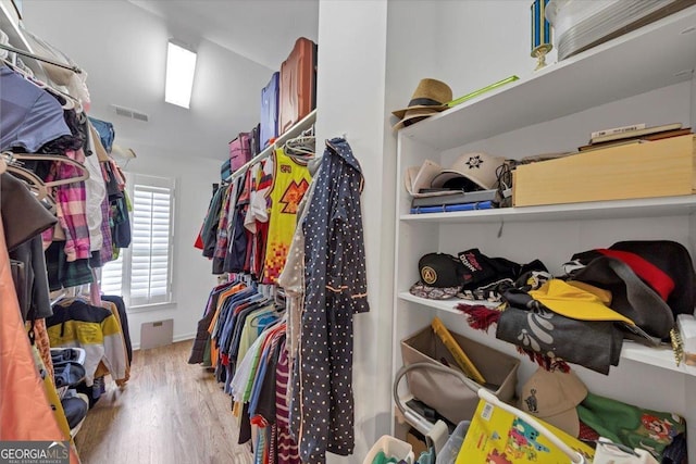 5000 Davenport Pl, Roswell, GA 30075 - walk in closet with wood finished floors