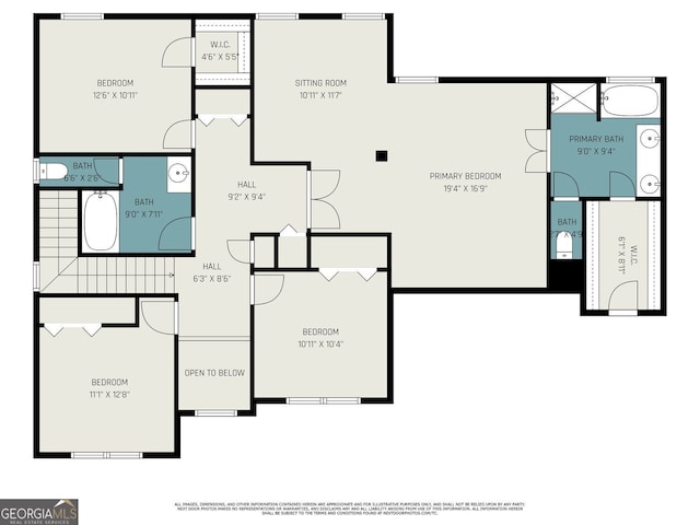 4535 Howell Farms Rd NW, Acworth, GA 30101 - property floor plan