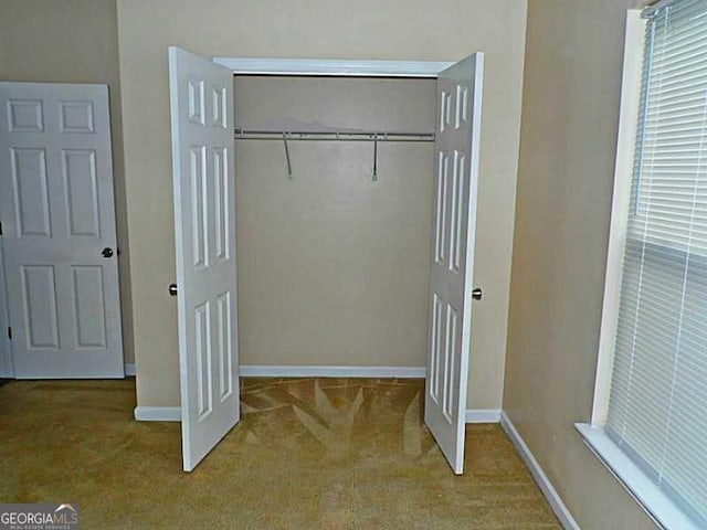 view of closet