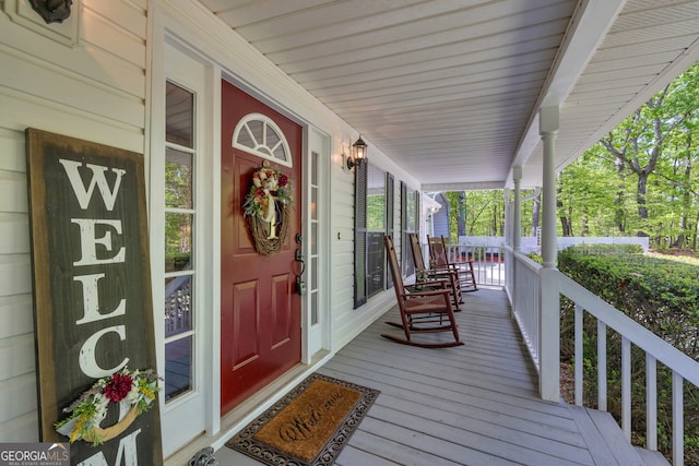 1886 Bend N Hickory Rd, Toccoa, GA 30577 - entrance to property with covered porch