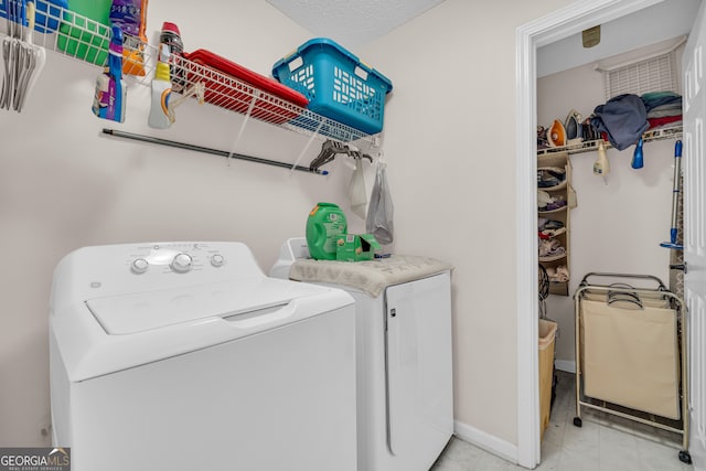 1886 Bend N Hickory Rd, Toccoa, GA 30577 - laundry room featuring washing machine and clothes dryer