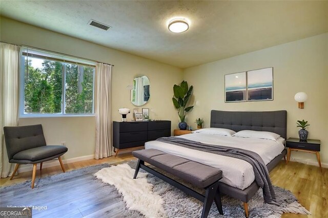 3959 Wood Path Dr, Stone Mountain, GA 30083 - bedroom with wood finished floors