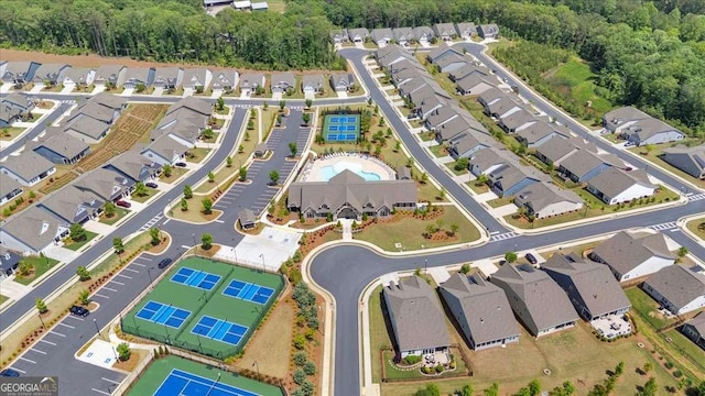 427 Bluffs View Ln, Canton, GA 30114 - view of property location featuring a pool and nearby suburban area