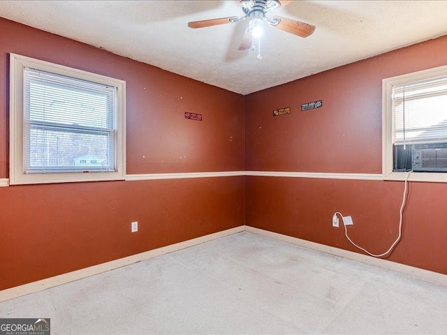 219 Briarwood Dr, Dallas, GA 30132 - carpeted spare room featuring cooling unit and a ceiling fan