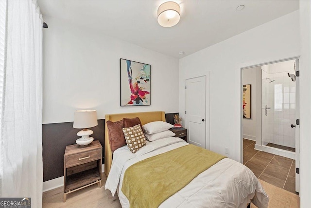 701 Pryor St SW # 5, Atlanta, GA 30315 - bedroom with ensuite bath and tile patterned floors