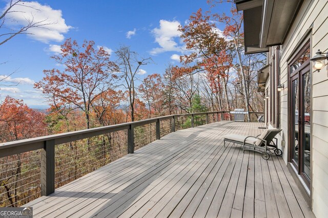 105 Yonah Vw, Dahlonega, GA 30533 - view of deck