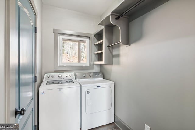 105 Yonah Vw, Dahlonega, GA 30533 - laundry room with separate washer and dryer