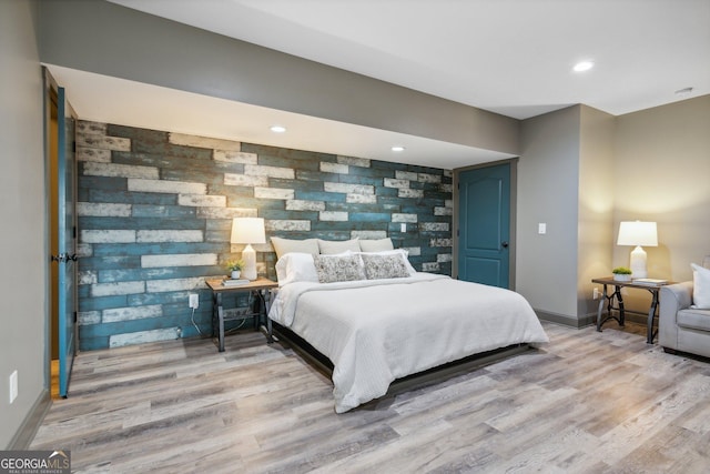 105 Yonah Vw, Dahlonega, GA 30533 - bedroom featuring wood finished floors, baseboards, and recessed lighting